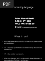 Unified Modeling Language Seminar