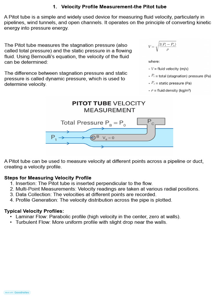 Fluid Measurement Techniques Explained | PDF | Fluid Dynamics | Viscosity