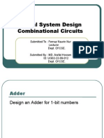Digital System Design Combinational Circuits