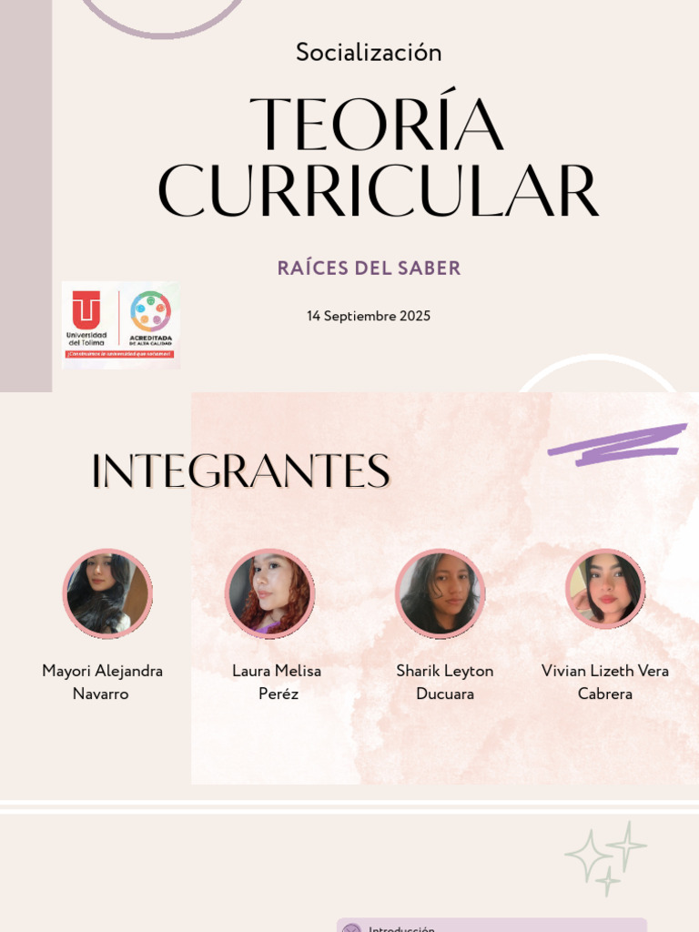 Teoría Curricular - Educación | PDF | Plan de estudios | Enseñando