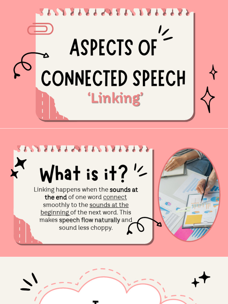 Understanding Linking in English Speech | PDF | Word | Vowel