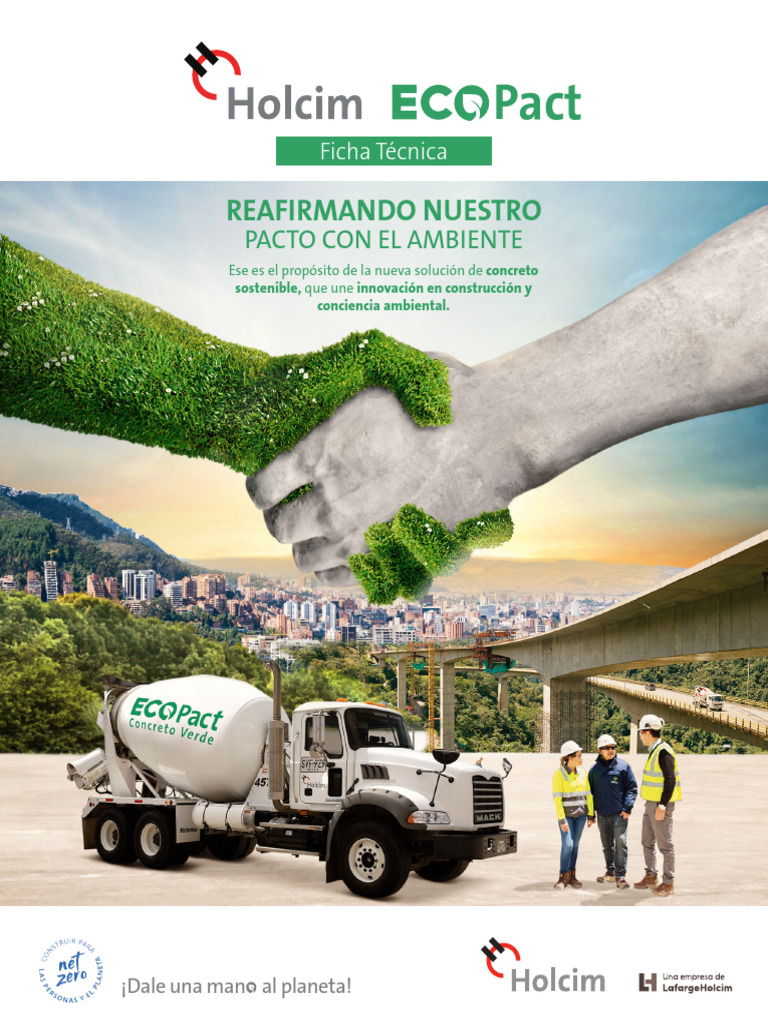 Concreto Sostenible ECOPact: Innovación Verde | PDF | Hormigón
