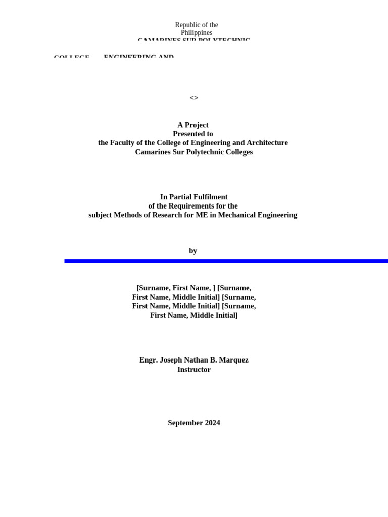 Research Project for ME in Mechanical Engineering | PDF