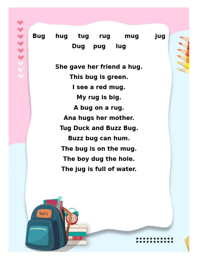 Fun Rhyming Words for Kids | PDF