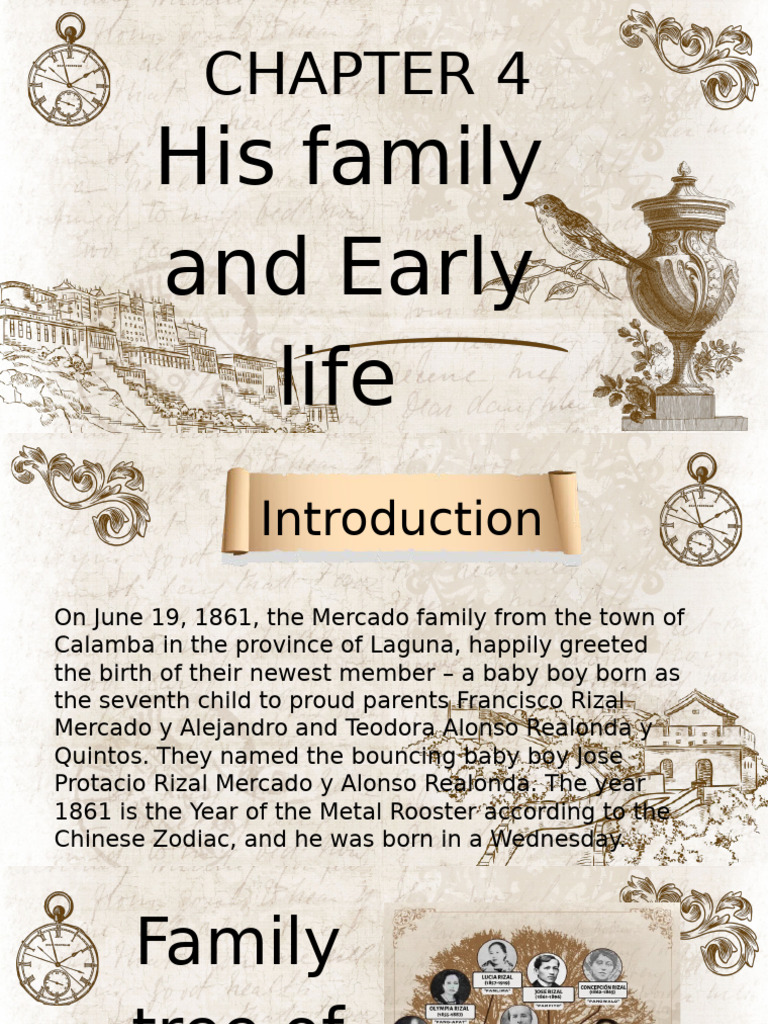 Chapter 4 His Family and Early Life | PDF