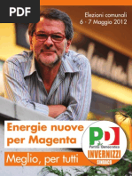 Download Brochure elettorale Marco Invernizzi Sindaco by Marco Invernizzi X Magenta SN91818164 doc pdf