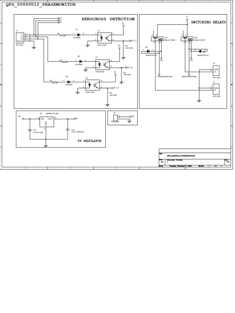 Phase Monitor Circuit Design Guide | PDF