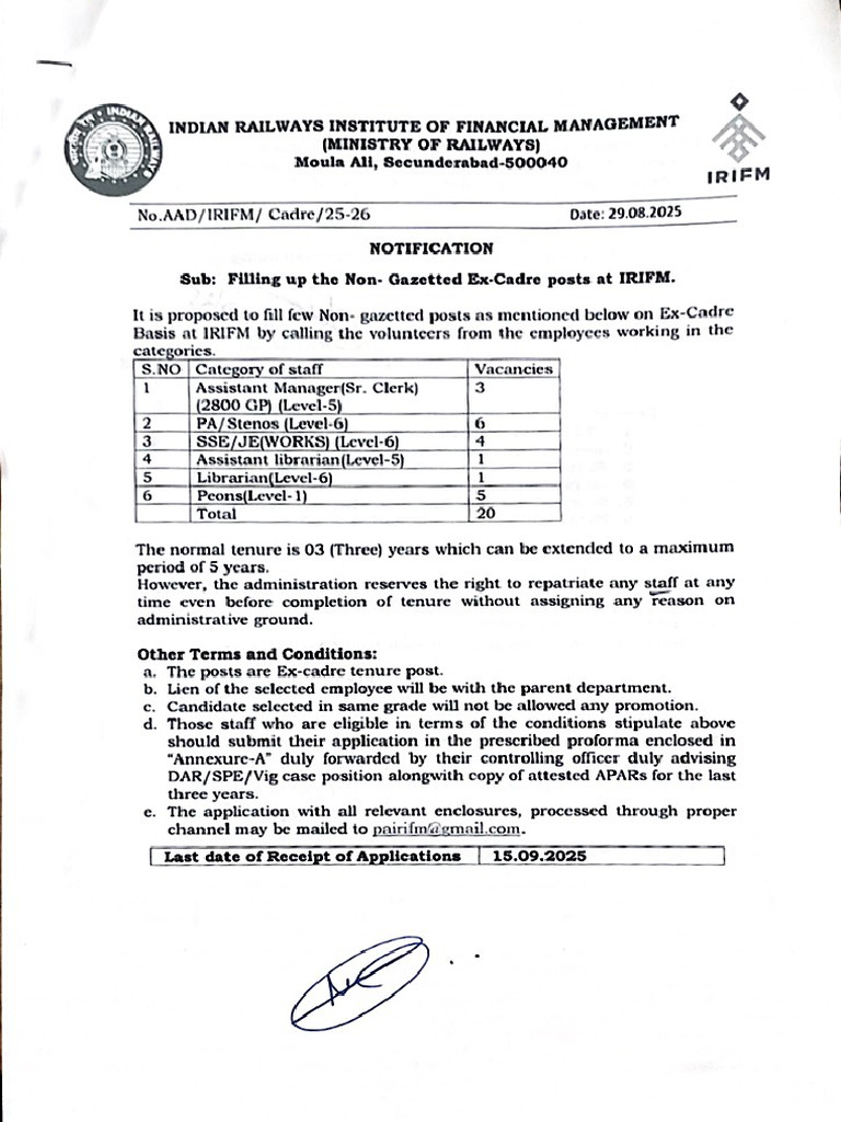 Notification | PDF