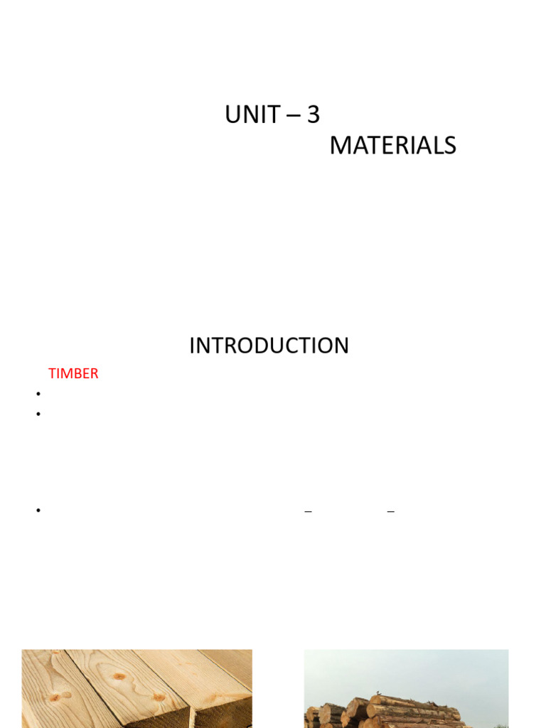 Timber: Characteristics and Processing Guide | PDF | Glasses | Wood