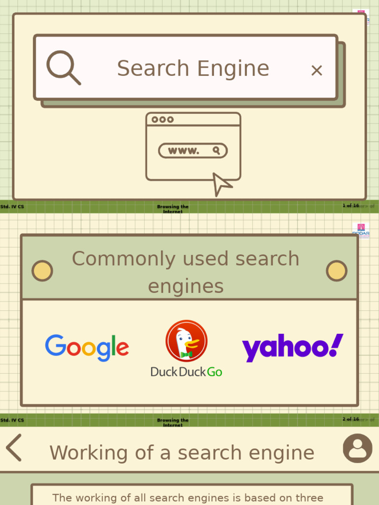 PPT3 CB IV CS Browsing The Internet | PDF | Search Engine Indexing ...