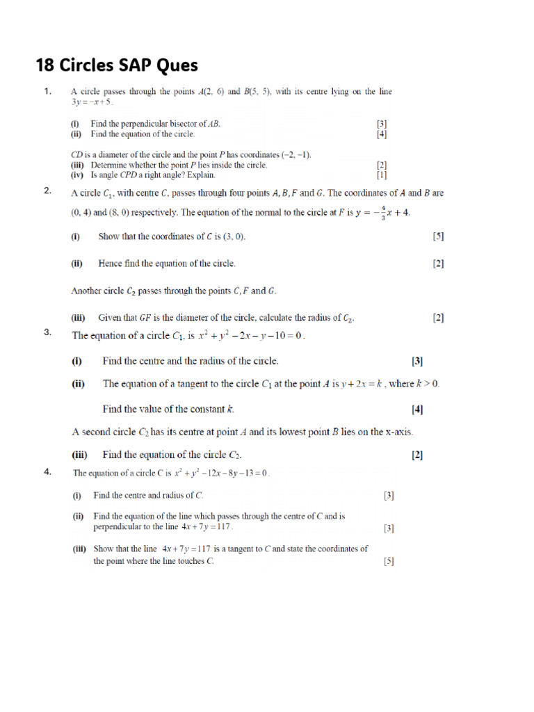 18 Circles SAP | PDF