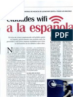 Reportaje Revista Emprededores "Ciudades WiFi A La Española"