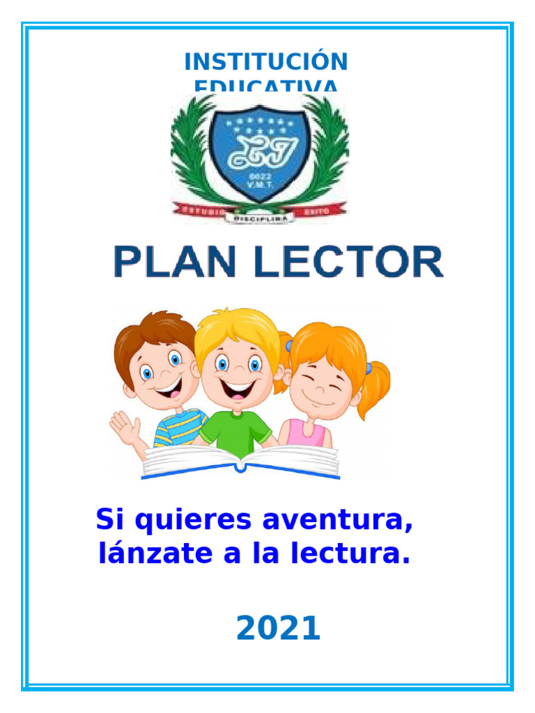 Plan Lector para Primer Grado 2021 | PDF | Biblioteca escolar | Cognición