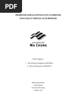 Download Probiotik Sebagai Pengganti Antibiotik Pada Pakan Ternak Ayam Broiler Fixed by Ade Febriany SN91822537 doc pdf