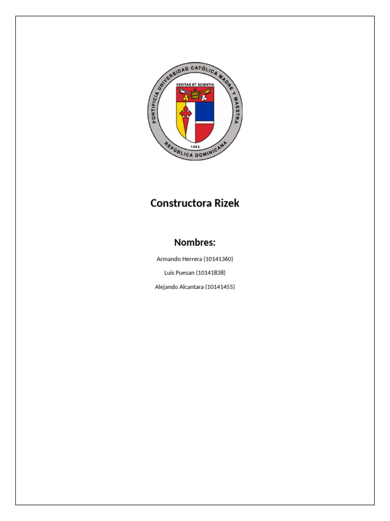 Sostenibilidad en Constructora Rizek | PDF | Sustentabilidad | Calidad ...