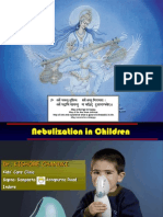Nebulization in Children