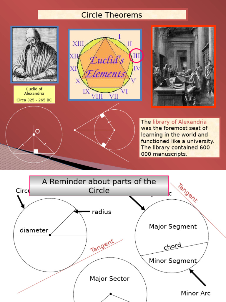 Circle Theorems and Angle Relationships | PDF | Circle | Trigonometry