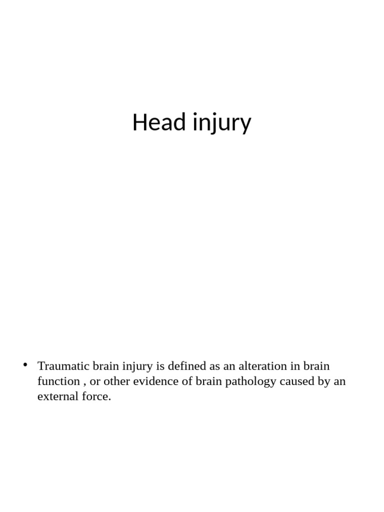 Understanding Traumatic Brain Injury | PDF | Traumatic Brain Injury ...