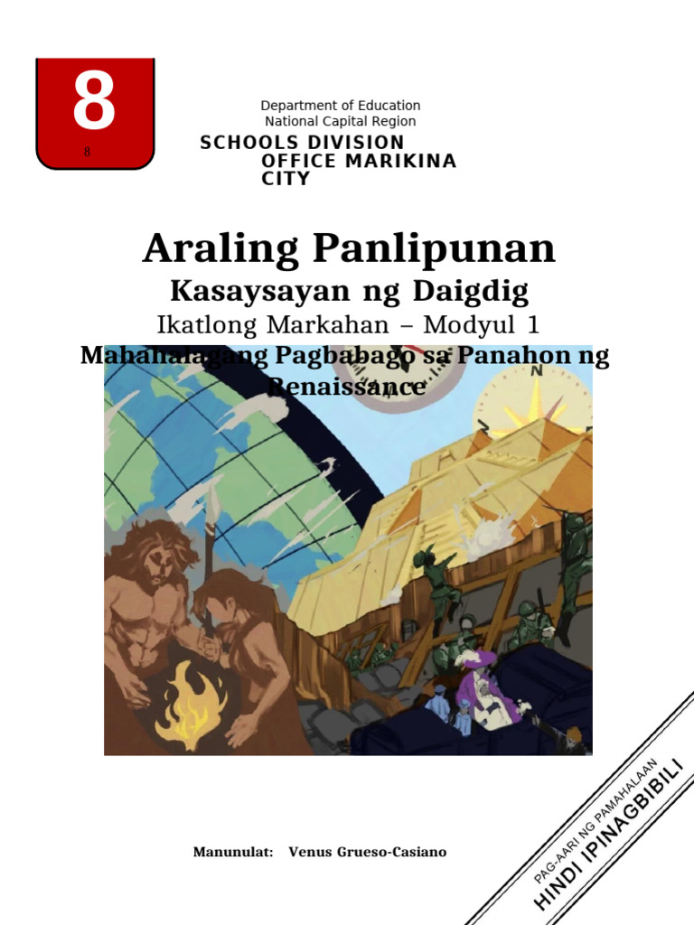 Ap8 Q3 Module-1 | PDF