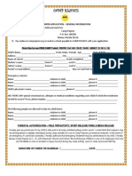 2012 Camper Application - Payment Sheet