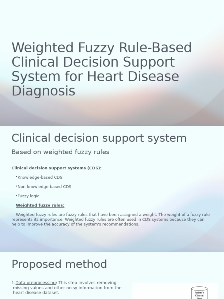 Fuzzy Rule-Based Heart Disease Diagnosis | PDF
