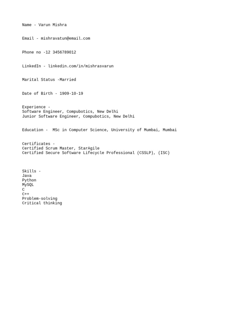 Varun Mishra | PDF