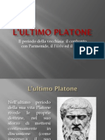 Presentazione: L'ultimo Platone