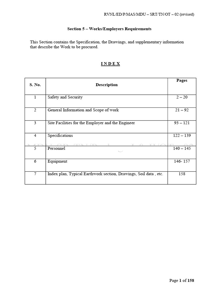 Railway Safety and Work Specifications | PDF | Indemnity