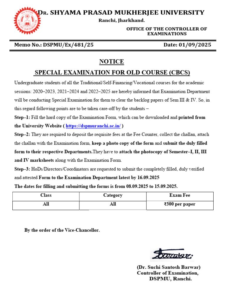 Notice Form Schedule | PDF | Qualifications | Vocational Education