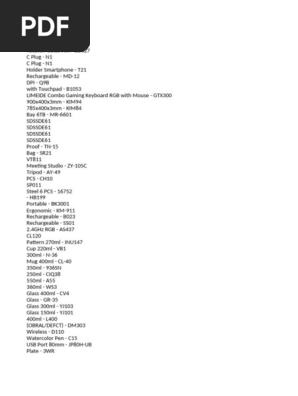 MasterProduct | PDF | Soldering | Usb Flash Drive