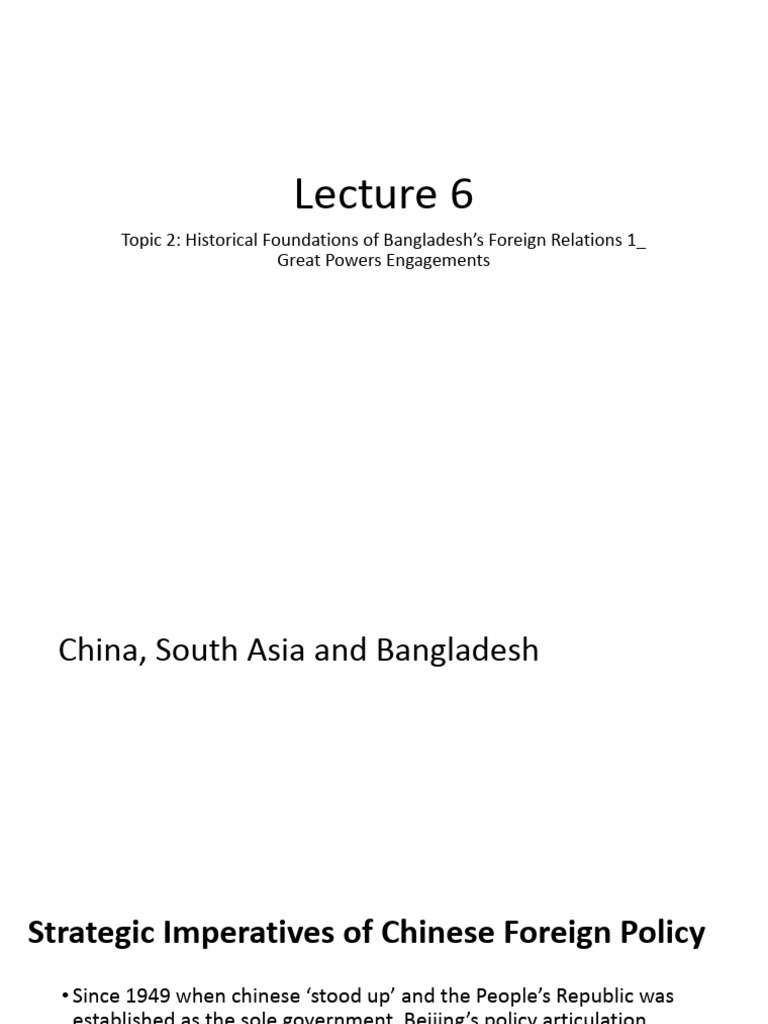 Lecture 6 | PDF | Soviet Union | World Politics