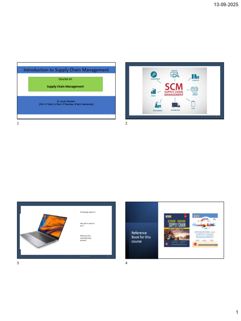 Manufacturing Sustainability in SCM | PDF | Supply Chain Management ...