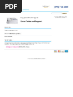 Xerox Error Codes | PDF | Office Work | Equipment