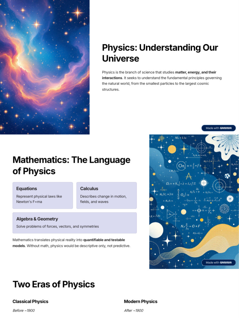 Physics: Exploring Matter and Energy | PDF | Physics | Force