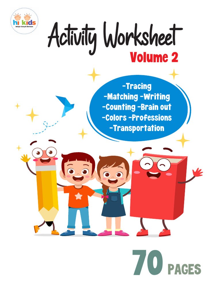Worksheet Aktivitas Pra Membaca Anak | PDF