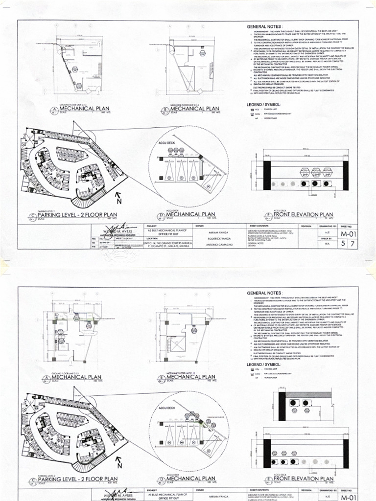 Mechanical Plan | PDF