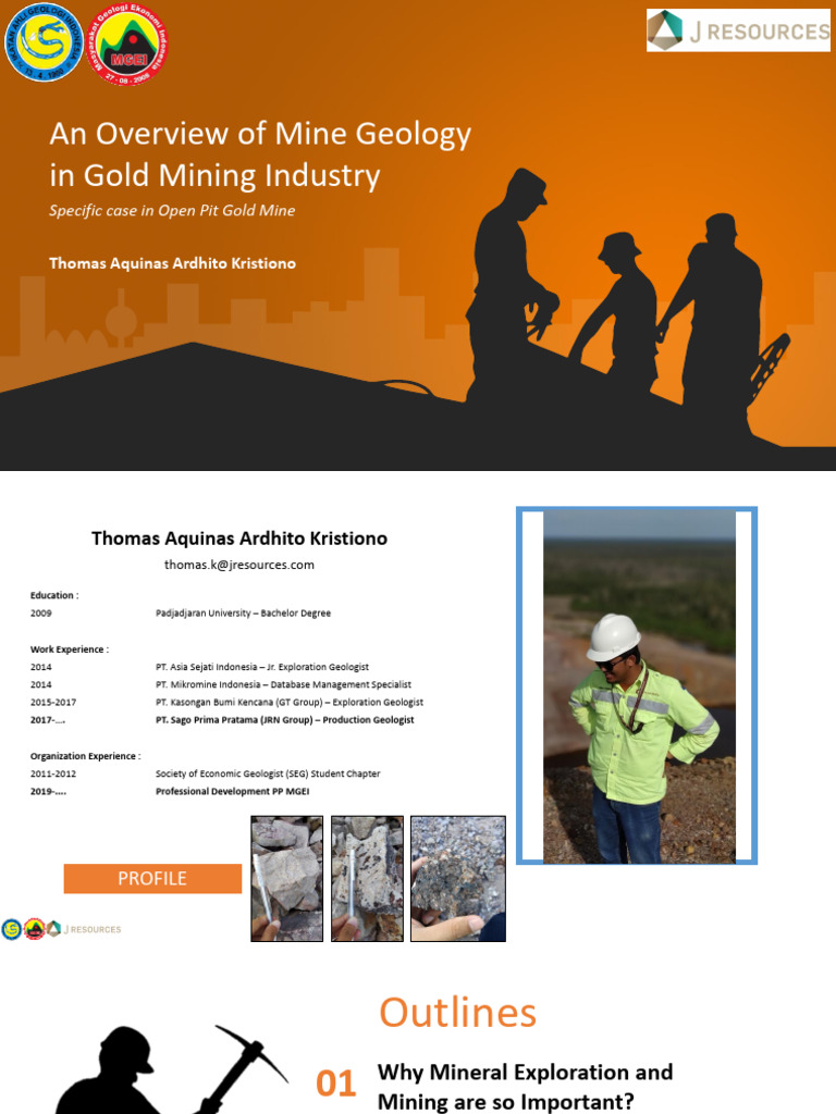 Mine Geology in Gold Mining Explained | PDF | Mining | Geology