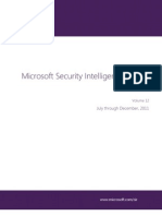 Microsoft Security Intelligence Report Volume 12 