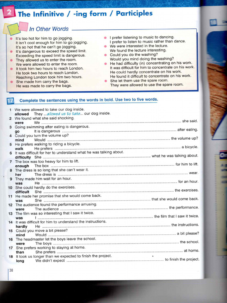 Gerunds and Infinitives | PDF