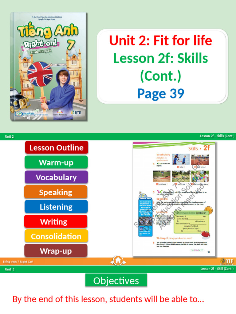 Unit 211 Lesson 2f Skills Page 39 | PDF | Linguistics | Learning