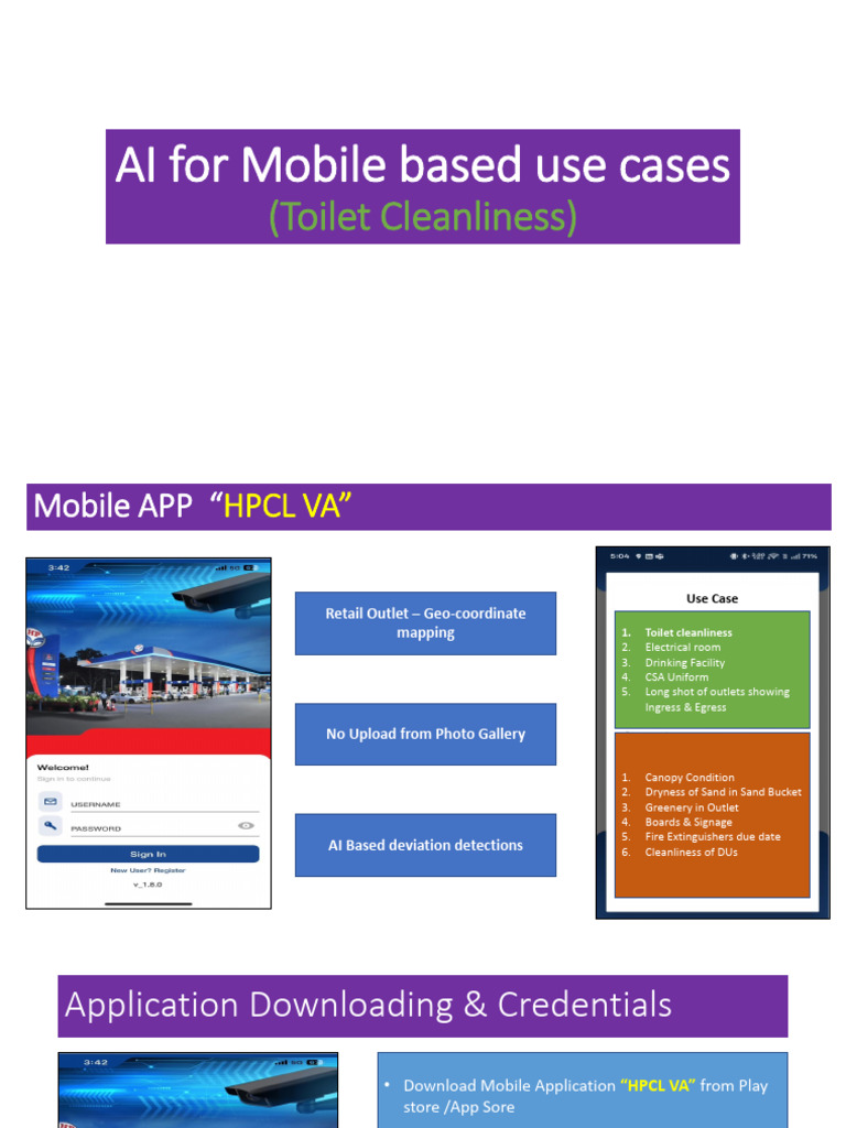 AI Mobile App for Toilet Cleanliness | PDF