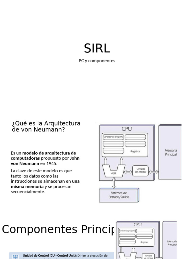 Sirl | PDF | Hardware de la computadora | Almacenamiento de datos de la ...
