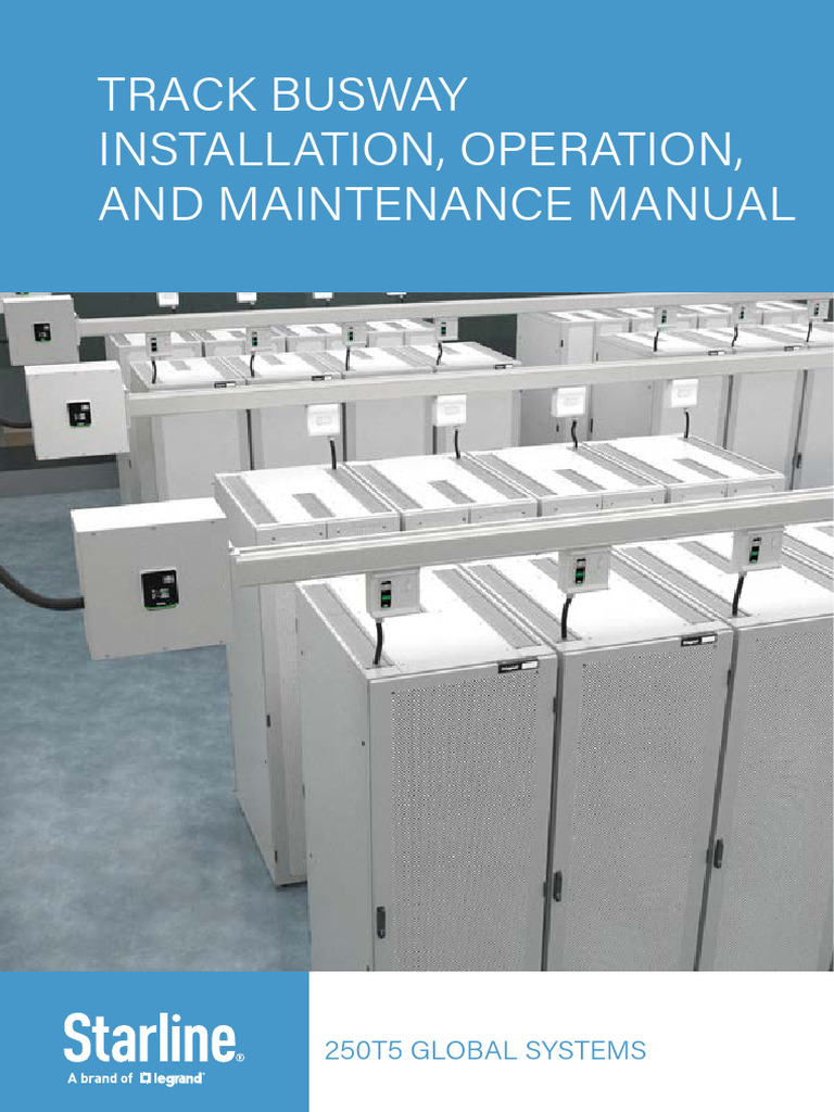 Track Busway Installation Manual | PDF | Electrical Wiring | Electrical ...
