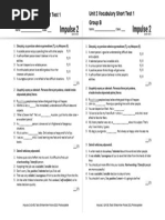 Focus3 2E Test Unit2 GroupB 1kol | PDF