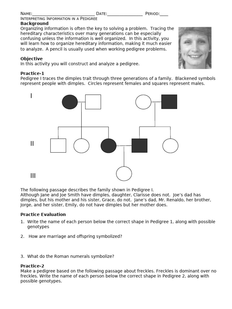 Analyzing Pedigree Charts for Traits | PDF | Heredity | Twin