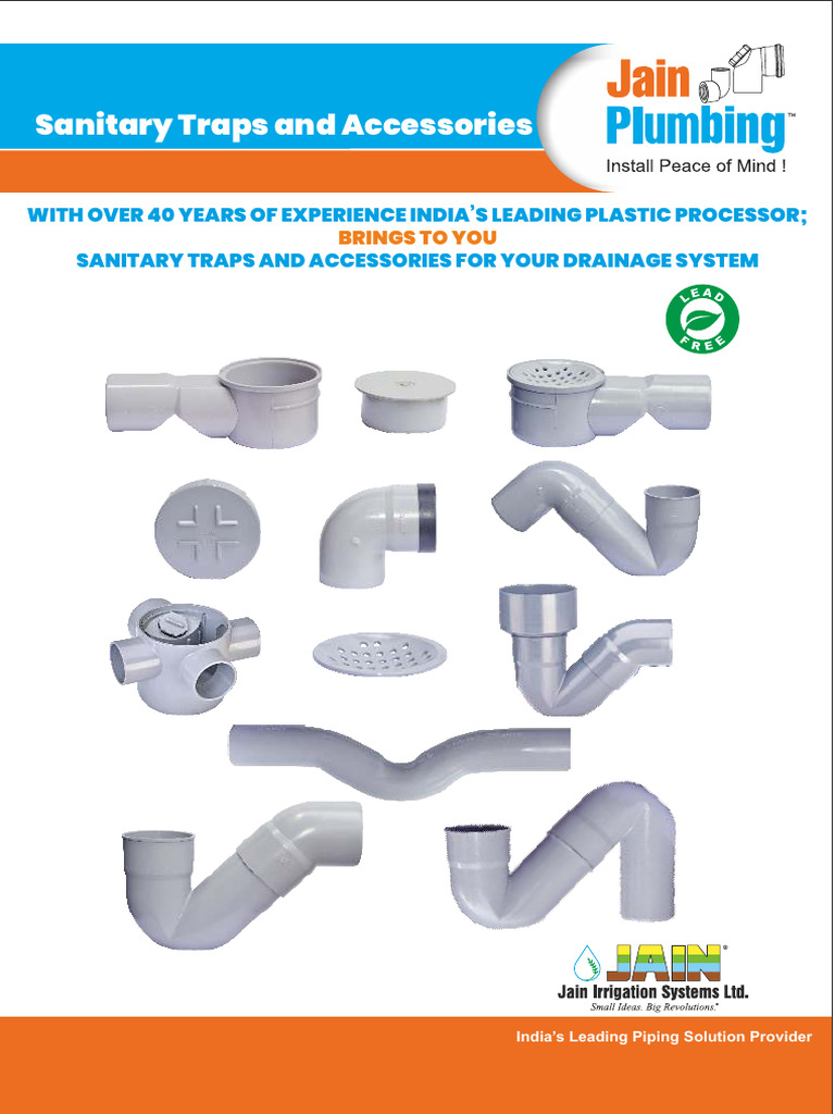 Sanitary Traps & Accessories Guide | PDF