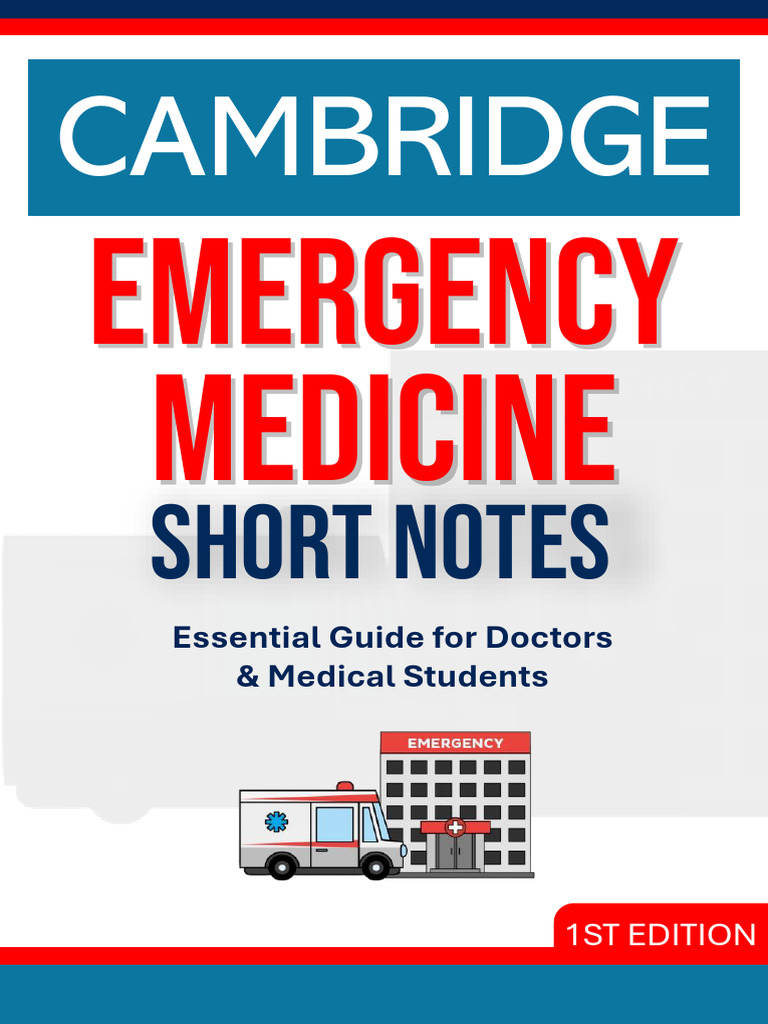 Cambridge Emergency Medicine Notes | PDF | Myocardial Infarction ...