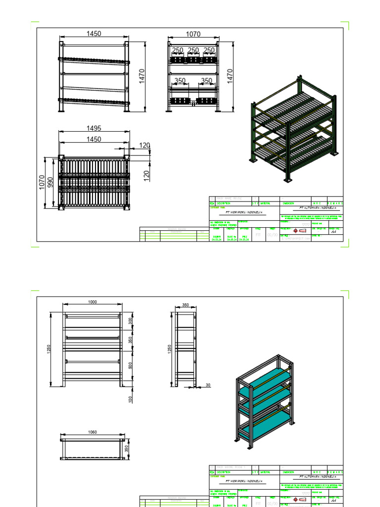 Drawing Rack (PT Moriroku) | PDF