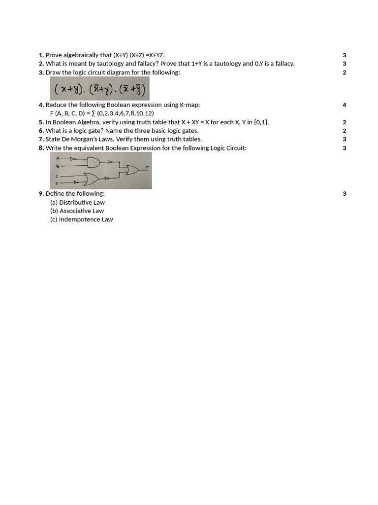 CSCA Math Exam Sample Questions | PDF