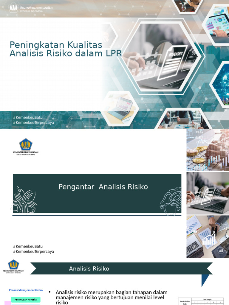 Analisis Risiko dalam Manajemen Kemenkeu | PDF